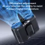 Tevorex 10000mAh Portable Outdoor Waist Mounted Air Conditioning Fan Waist Hanging Fan Cooling Small Air Conditioner Waist Hanging Cooling