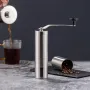 Portable Stainless Steel Manual Coffee Grinder Ceramic Grinding Core Adjustable Grinding Coarseness Hand Crank Coffee Machine