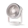 Desk Fan Air Circulator Quiet Operating Fan, Wall Ceiling Fan Battery Operated Fan with USB, Portable Fan Rechargeable Fan for Office & Living Room & Outdoor
