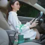 Portable Air Purifier LED Digital Display Wireless Odor Removal Negative Ion Generator for Car and Home