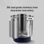 Electric Coffee Grinder 50g~200g Bean Grain Grinding Bean Particle Mill Household Electric Stainless Steel Kitchen Grinding Machine