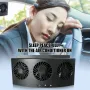 2-Speed Car Exhaust Fan 3-Head Cooling Fan Car Air Purifier Radiator Fan Window Vent Cool Ventilation Cooling Fan for Eliminating Odors Reducing Temperature with Exhaust Deodorizing Function