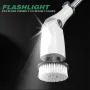 9-In-1 Multifunctional Electric Mop Handheld 3 Speed Cordless Electric Brush LCD Digital Display Electric Cleaning Brush