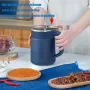 Electric Coffee Grinder 50g~200g Bean Grain Grinding Bean Particle Mill Household Electric Stainless Steel Kitchen Grinding Machine