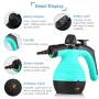 Mesin Pembersih Uap Genggam 1050W Steamer Suhu Tinggi Tekanan 3,0 bar Pemanasan 2 Menit Multi Permukaan Fleksibilitas untuk Rumah Dapur Kamar Mandi Mobil