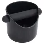 Contenitore per fondi di caffè Espresso, resistente agli urti, in stile barista, con barra di battuta rimovibile e base antiscivolo. Contenitore per fondi di caffè Espresso.