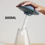 800ML Smart USB Charging UFO Humidifier Cordless Portable Air Humidifier Essential Oil Diffuser Rechargeable Perfume Aroma Mist Spayer for Car Home Plants