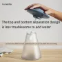 800ML Smart USB Charging UFO Humidifier Cordless Portable Air Humidifier Essential Oil Diffuser Rechargeable Perfume Aroma Mist Spayer for Car Home Plants
