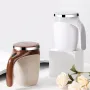Taza de café con agitación automática, taza de café magnética con agitación automática, taza de agitación eléctrica, batidora perezosa, taza de agua magnética giratoria