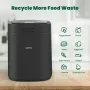 [Directo a EE. UU.] Compostador de residuos de cocina inteligente Karfo Ecostar S1, compostador eléctrico ecológico para cocina, reciclador de alimentos sostenible para encimeras de interior.