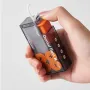 Portable Dental Floss Storage Box Carry-on Press & Go Floss Organiser Lighter Style Floss Holder With Floss