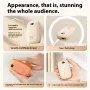 JISULIFE Hand Warmers, Rechargeable Electric Reusable Hand Warmer/Power Bank, Pocket Warmer with LED Display, Portable Hand Warmers for Outdoors Skiing Hunting Camping Golf Warm Gifts