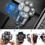 5 in 1 電気シェーバー メンズグルーミングキット コードレス ヘアシェーバー ウェット＆ドライ スマート多機能 電動ヘアシェーバー 水洗い可能 シェーバー
