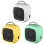 600W Smart Space Heater Dual Gear Compact Quiet Heating Threaded Wire EU/US Plug Portable Electric Heater for Home Office