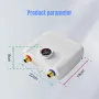 4000W / 6500W Instantaneous Water Heater Knob Wall Mounted Electric Heaters Variable Frequency Instant Knob Electric Water Heater for Bathroom Shower Kitchen