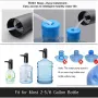 Electric Water Dispenser Pump USB Rechargeable 4W Lightweight Compact Design for Home Kitchen 21.65\ Tube Length Multiple Colors
