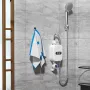 Pemanas Air Mini Portabel 3000W/3500W 110V/220V Pemanas Listrik Instan Tahan Air IPX4 Suhu Dapat Disesuaikan untuk Mandi Colokan EU/UK/US