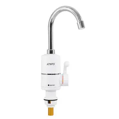 3000W Fast Electric Water Heater Tap IPX4 Waterproof Instant Heating Multi-layer Coated EU Plug Kitchen Faucet