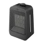 1200W PTC Dual-Purpose Mini Home Heater with Remote Control Intelligent Timing Electric Heater for Bedside Tables Office Desks Floors