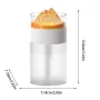 Diffusore di aromaterapia USB colorato per uso domestico, umidificatore per uso domestico, umidificatore a spruzzo Volcano, macchina portatile per aromaterapia, cucina e soggiorno.