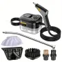 1500W Handheld High Pressure Steam Cleaner Household Steam Cleaner Suitable For Kitchen Fumes Sofas Small Air Conditioners Washing Machines