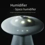 800ML Smart USB Charging UFO Humidifier Cordless Portable Air Humidifier Essential Oil Diffuser Rechargeable Perfume Aroma Mist Spayer for Car Home Plants