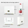 220V 3000W Instant Water Heater Bathroom Kitchen Wall Mounted Electric Hot Water FastHeater LCD Temperature Display with Remote Control