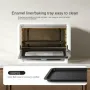 XIAOMI Mijia Akıllı Elektrikli Fırın 40L Akıllı PlD Sıcaklık Kontrolü 6 Kızartma Tüpü Çift Cam Kapı 220V