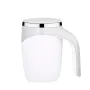 Taza de café con agitación automática, taza de café magnética con agitación automática, taza de agitación eléctrica, batidora perezosa, taza de agua magnética giratoria