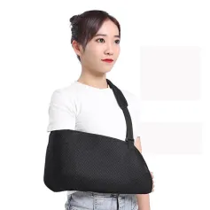 Adjustable Arm Sling Broken Shoulder Elbow Wrist Brace Immobilizer Mesh Injury Strap Support For Adult