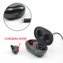 USB Rechargeable In-Canal Earphones Sound Amplifier Invisible Noise Reduction Earbuds For Elderly
