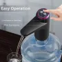 Electric Water Dispenser Pump USB Rechargeable 4W Lightweight Compact Design for Home Kitchen 21.65\ Tube Length Multiple Colors