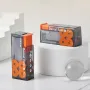 Portable Dental Floss Storage Box Carry-on Press & Go Floss Organiser Lighter Style Floss Holder With Floss