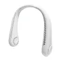 Mini Portable Bladeless Neck Fan 800mAh Rechargeable Air Cooler 3 Speeds Summer Sports Fans