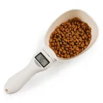 800g/1g Kitchen Scale Spoon Measuring Spoon Cup Portable with LED Display Pet Food Weighing Cup for Dogs and Cats Feeding Bowl