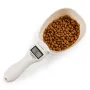 800g/1g Kitchen Scale Spoon Measuring Spoon Cup Portable with LED Display Pet Food Weighing Cup for Dogs and Cats Feeding Bowl