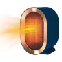 1200W Ceramic Space Heater Flame Retardant Compact Design Overheating Protection Portable Electric Heater for Desk Small Room Office Winter