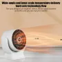 650W Electric Heater with Rapid Heating Intelligent Temperature Control Overheat Protection for Home Office Use