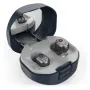 Rechargeable In-Canal Earphones Sound Amplifiers with Portable Charging Case Noise Cancelling Volume Adjustable for The Elderly
