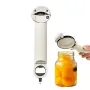 Stainless Steel Retractable Bottle Opener WineBeer Diameter 2.5-9.5cm Adjustable Multifunctional Cap Opener Kitchen Tool