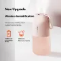 Vissko Taşınabilir Gece Lambası Nemlendirici USB Şarj Edilebilir Çift Sisli Hava Nemlendirici 300ml Soğuk Sis Difüzörü Araba Hava Temizleyici Mini Hava Tazeleyici