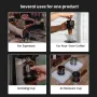 MHW-3BOMBER Coffee Dosing Funnel Aluminum Alloy Blind Shaker Fits 51-54/58mm Handle Espresso Dosing Cup Home Barista Tools