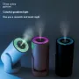 Smart Humidifier Air Purifier Shaking Head Humidifier Bedroom Small Portable Car Humidifier Fog Water Replenishment Atomizer for Home and Office