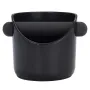 Contenitore per fondi di caffè Espresso, resistente agli urti, in stile barista, con barra di battuta rimovibile e base antiscivolo. Contenitore per fondi di caffè Espresso.