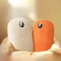 4000mAh Plush Hand Warmer Power Bank 2 In 1 Hot Water Bottle Mini Graphene Hand Warmer Portable Graphene Electric Hand Warmer