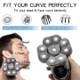 5 in 1 電気シェーバー メンズグルーミングキット コードレス ヘアシェーバー ウェット＆ドライ スマート多機能 電動ヘアシェーバー 水洗い可能 シェーバー