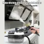 2500W High-Temperature High-Pressure Steam Cleaner 230V 901ml Capacity 4 Temperature Levels ABS Base for Kitchen Air Conditioner Cleaning