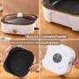 Electric Multifunction Cooker BBQ Barbecue Oven Grill Plate Non-stick Hot Pot Steak Frying Pan Food Noodle Cooking Skillet