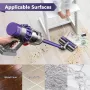 Direct Drive Cleaner Head forDyson V7 V8 V10 V11 V15 Vacuum Cleaner ABS Nylon Carbon Fiber Rotating Floor Brush