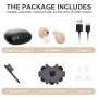 Sound Amplifier Dedicated Invisible Ear Internal Earbuds Adjustable Noise Reduction USB Charging Earphone for Elderly